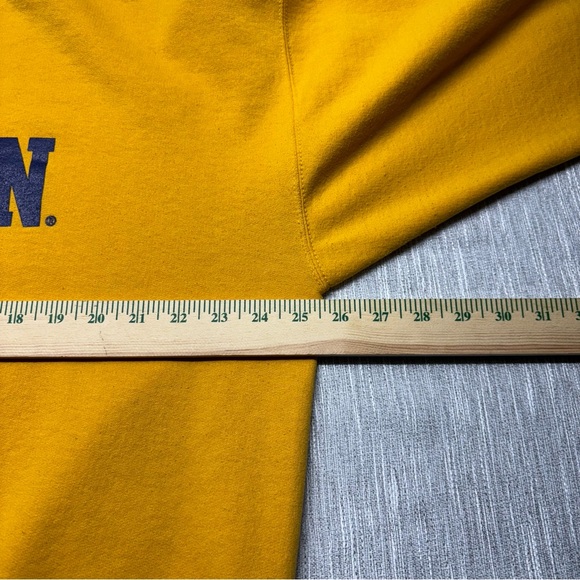 Vintage 90s University of Michigan Wolverines Sweatshirt Sz Men's XL - Picture 4 of 8